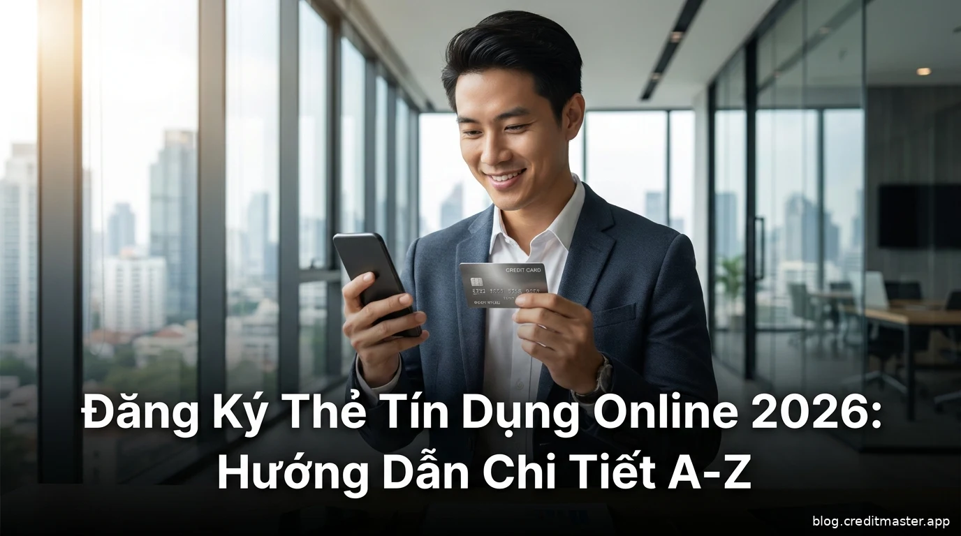 Đăng Ký Thẻ Tín Dụng Online 2026: Hướng Dẫn Từng Bước